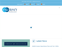 Tablet Screenshot of nuranwireless.com